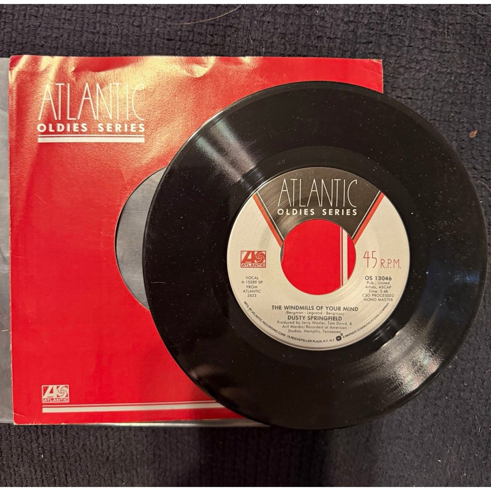 Dusty Springfield - son of a preacher man/the windmills of your mind, 45 vinyl